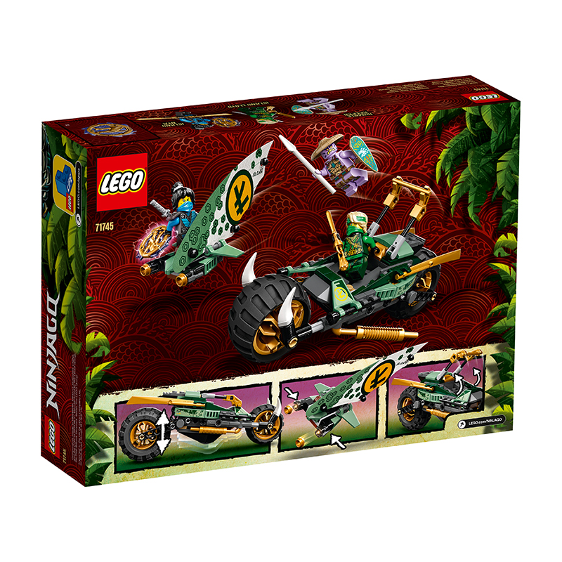 LEGO NINJAGO 71745 Xe Địa Hình Rừng Xanh Của Lloyd (183 chi tiết)