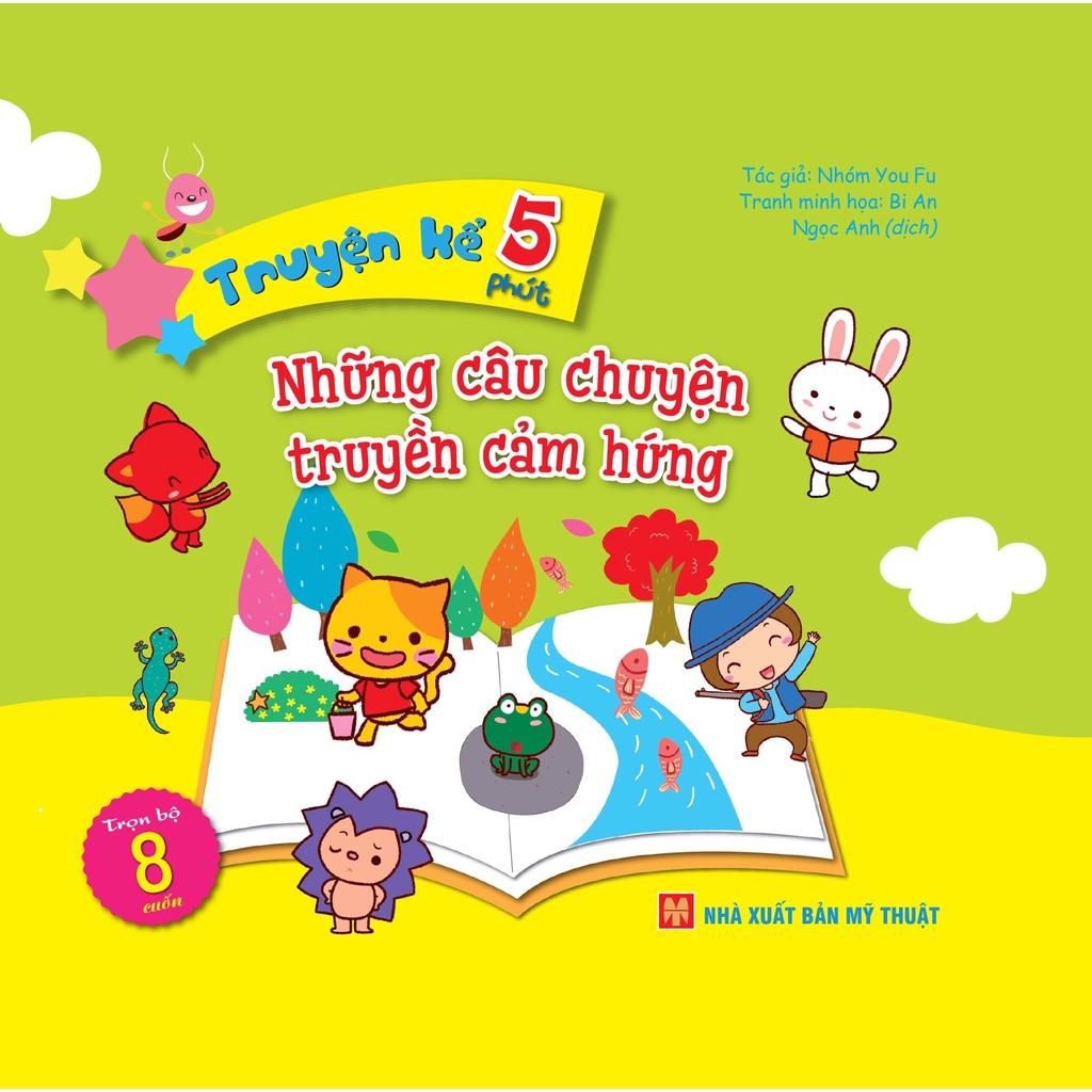 Sách: Combo Truyện Kể 5 Phút - Trọnbộ 8 Cuốn - TSTN