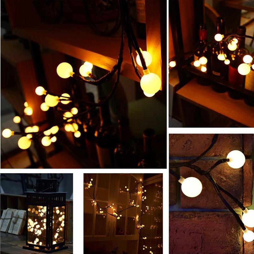 5m 50LED Fairy String Lights Home Festival Party Decor Lighting Warm White
