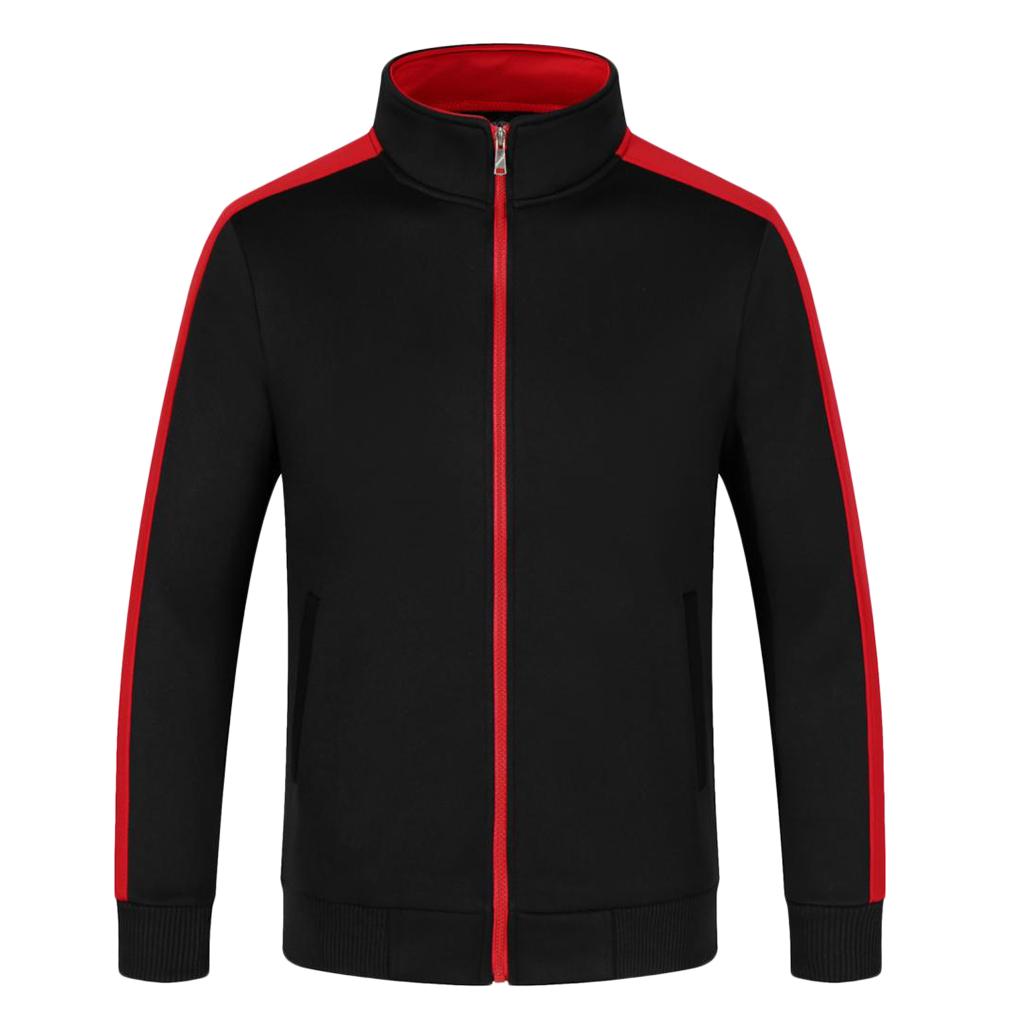 Womens Mens Classic Fit Full Zip Fleece Jacket Coat With Pockets