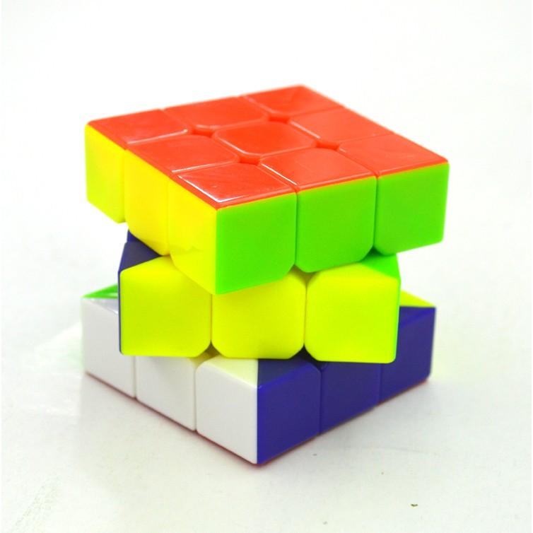 Đồ chơi ảo thuật Rubik Cube ️3x3x3 - 3x3 - Stickerless - Không viền