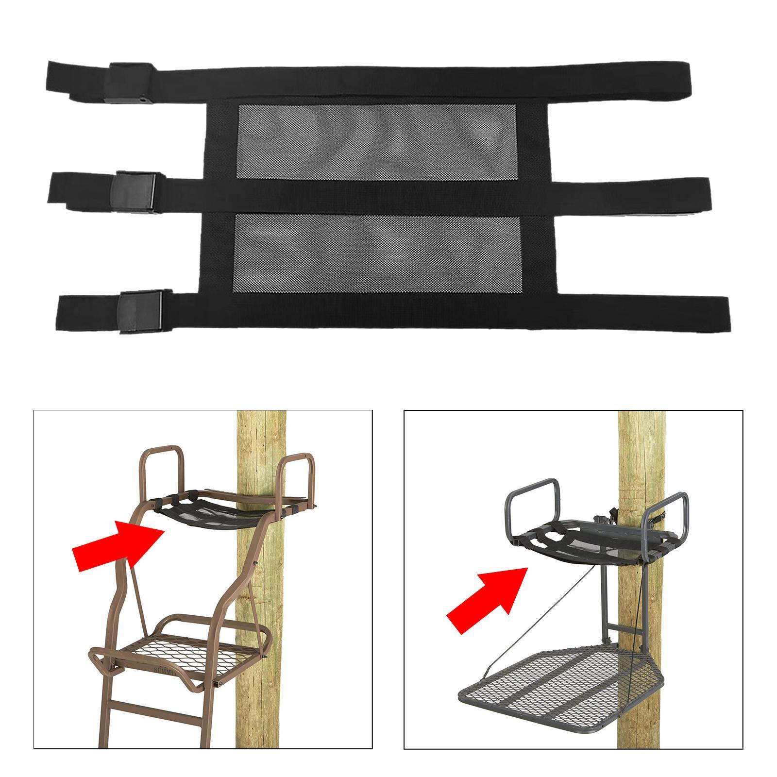 Tree Stand Seat Replacement Adjustable Buckle for Lock on Tree Stands Hiking