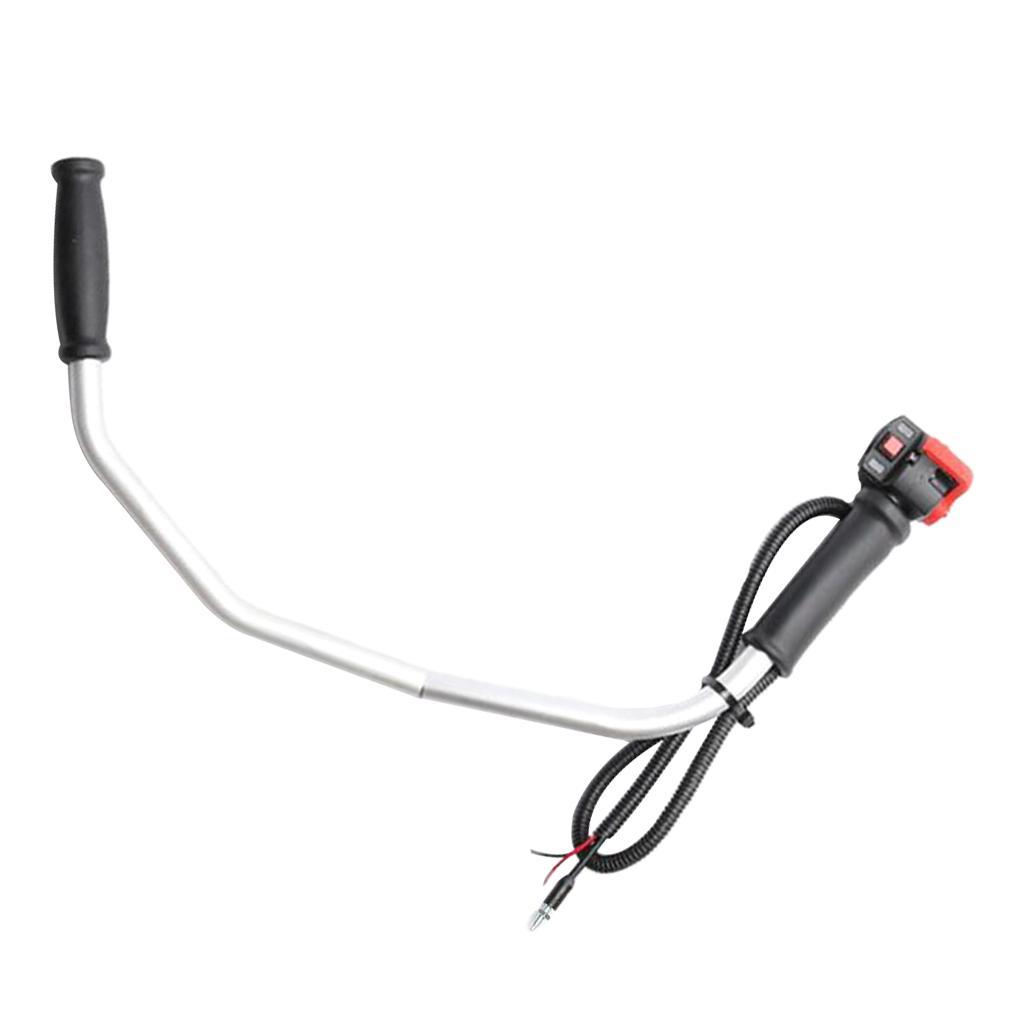 2X Strimmer Tube Handle Switch with Throttle Cable hot