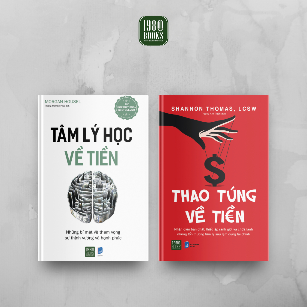 Combo 2 Cuốn Kinh Tế- Kinh Doanh Hay- Tâm Lý Học Về Tiền + Thao Túng Về Tiền