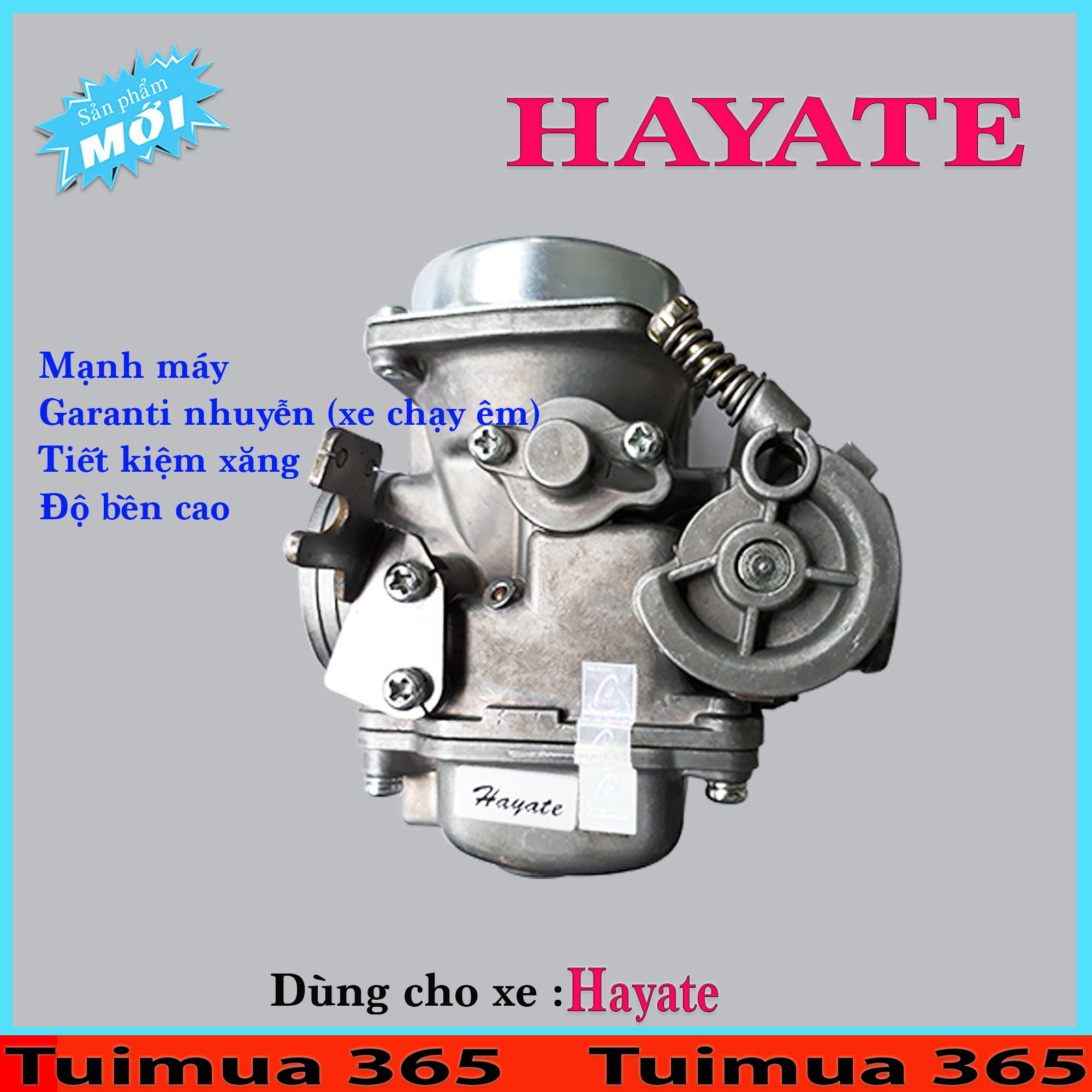 Bình Xăng Con (Bộ Chế Hòa Khí ) dành cho HAYATE