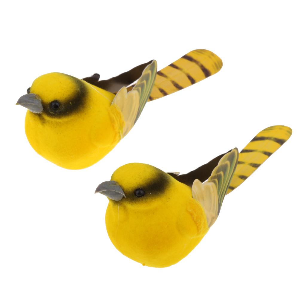Bộ 10 Nhân Tạo Thực Tế Trang Trí Con Chim Giả Mô Phỏng Nhà Trang Trí Chim