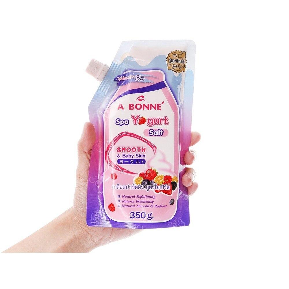 Muối Tắm Sữa Chua A Bonne Spa Yogurt Salt Làm Trắng &amp; Mềm Mịn Da 350g