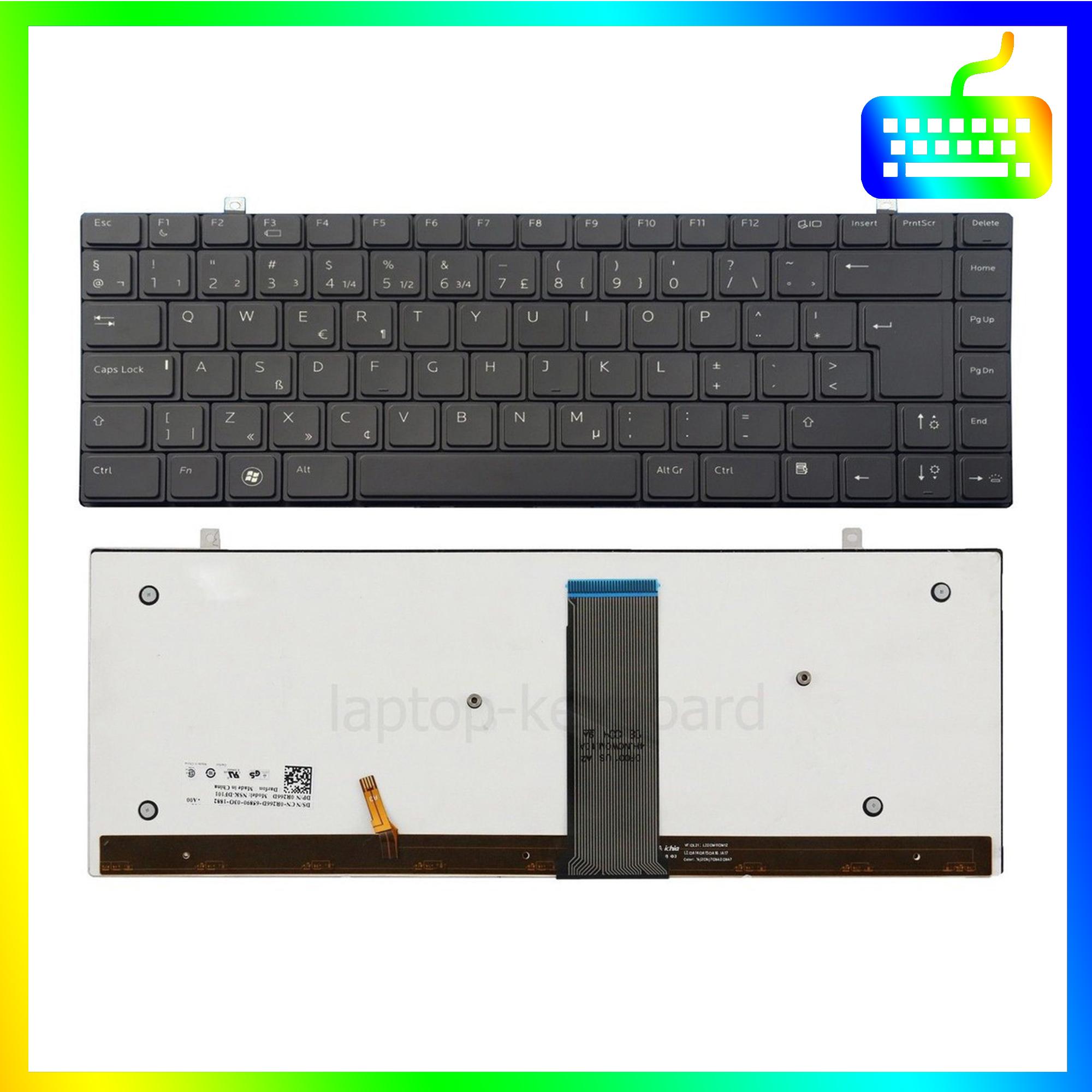 Phím dành cho laptop Dell XPS 1340 1640 1645 1647 Không Led - Hàng Nhập Khẩu - Sản phẩm mới 100%