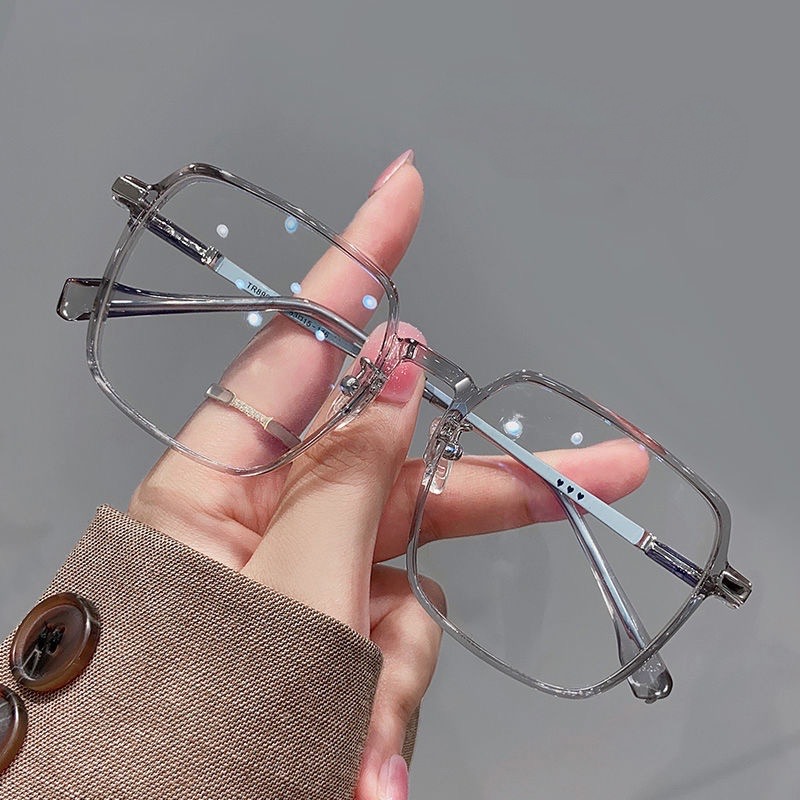 Kính giả cận nam nữ unisex nhiều màu có thể thay mắt cận