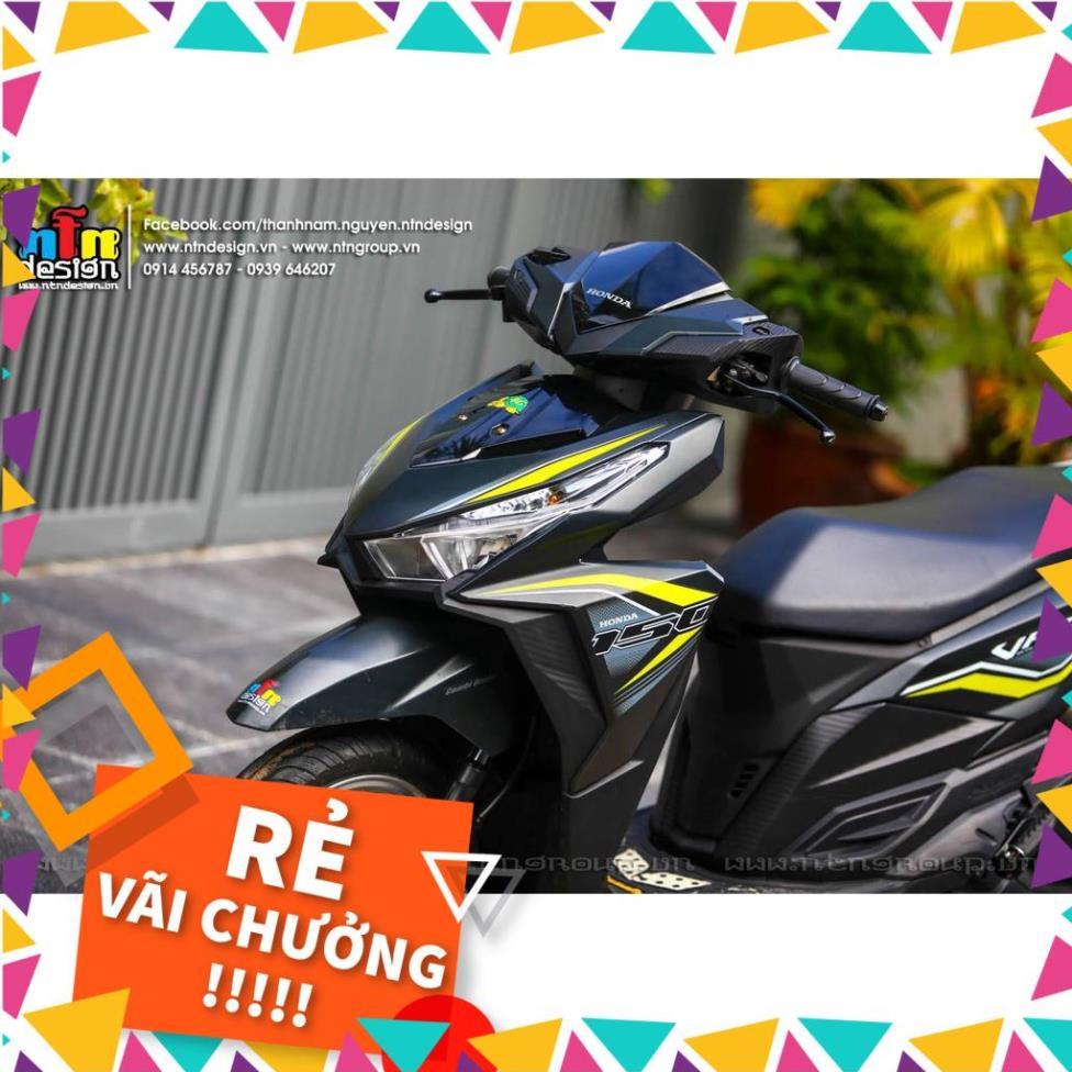 Tem Rời Vario Mẫu Đen Xám Vàng