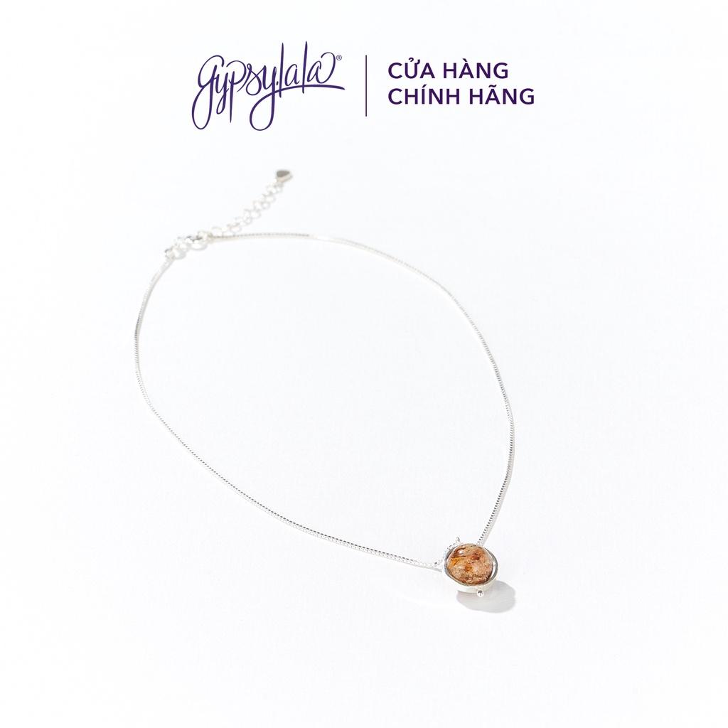Dây chuyền khung bạc 3 màu SP002711 Gypsy.lala