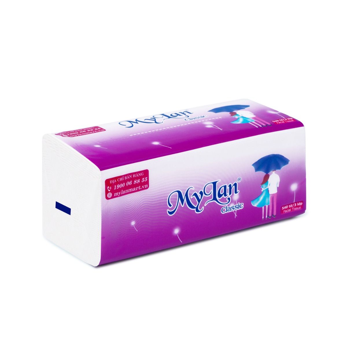 Giấy Rút Tình Nhân MyLan 3 Lớp