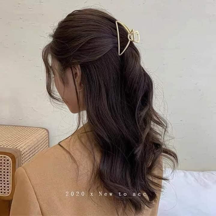 KẸP TÓC KIM LOẠI KIỂU DÁNG ULZZANG