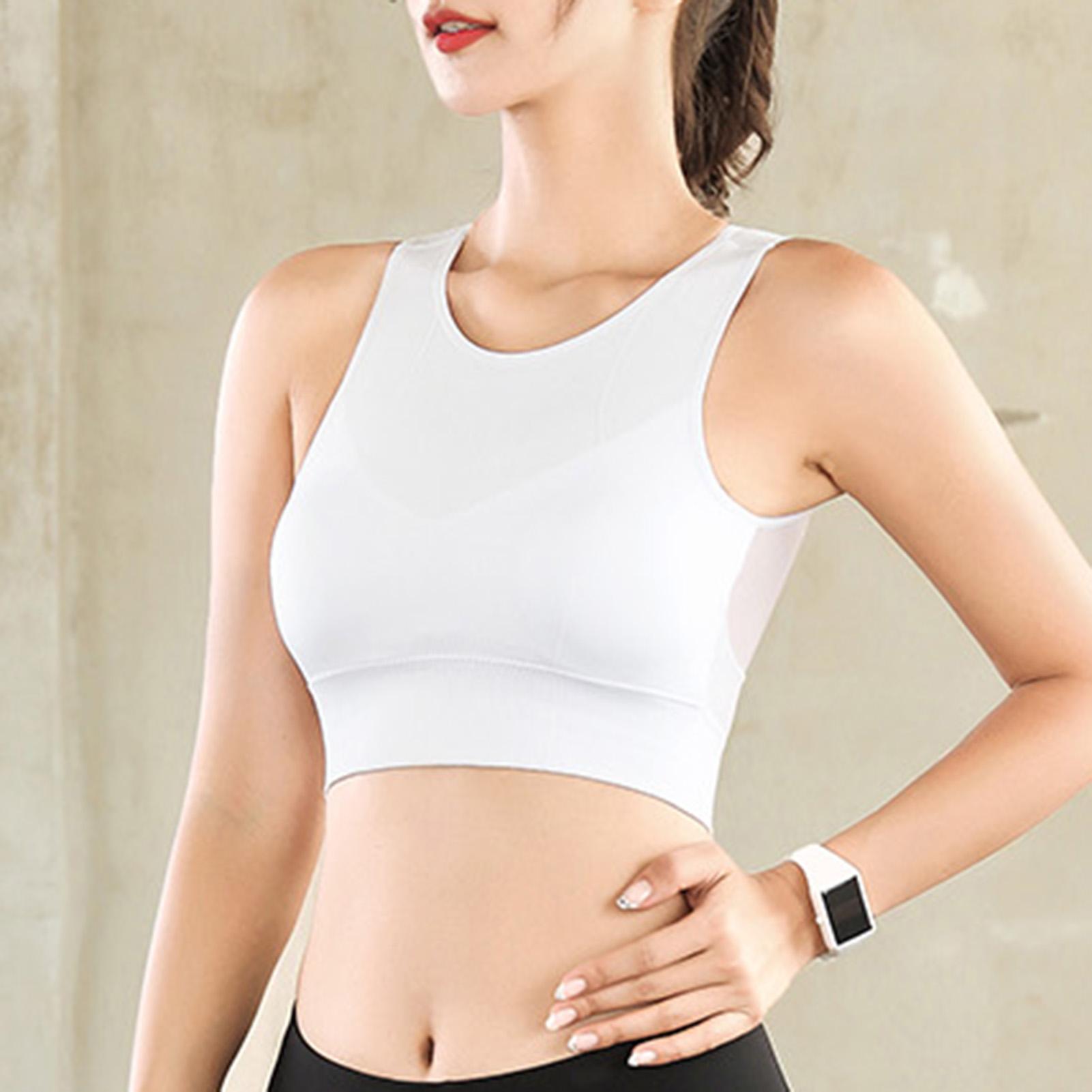 Áo ngực thể thao nữ có mút đệm đẩy ngực, chất liệu vải nylon mềm mại , nhanh khô,Thiết kế lưới nối và bảng thông gió thoáng khí.
