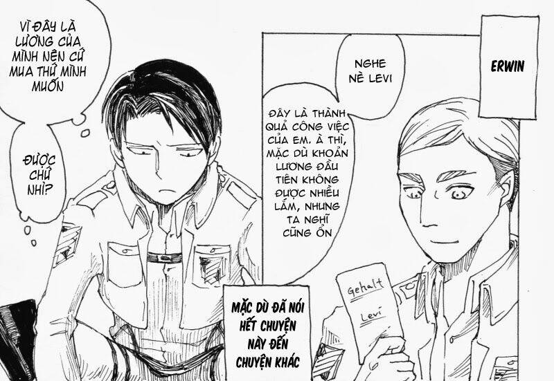 Tấn Công Người Khổng Lồ - Doujinshi Eruri Chapter 23 - Trang 3