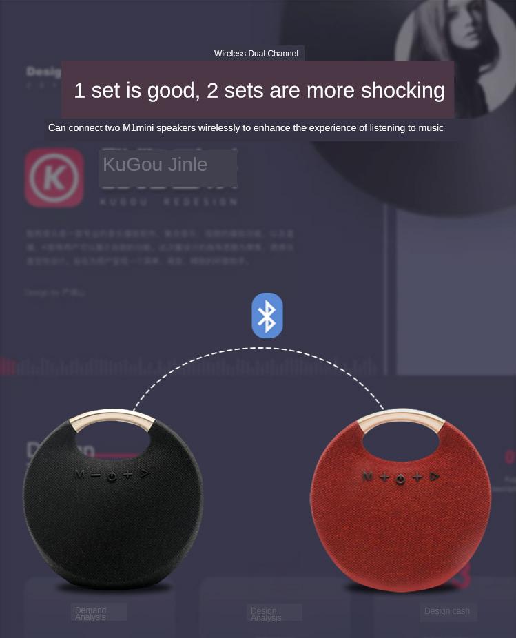 Súng thép nhỏ được cá nhân hóa mới Loa siêu trầm Bluetooth không dây âm thanh nổi Loa di động ngoài trời Âm thanh nhỏ thông minh nhỏ Màu sắc: Đen
