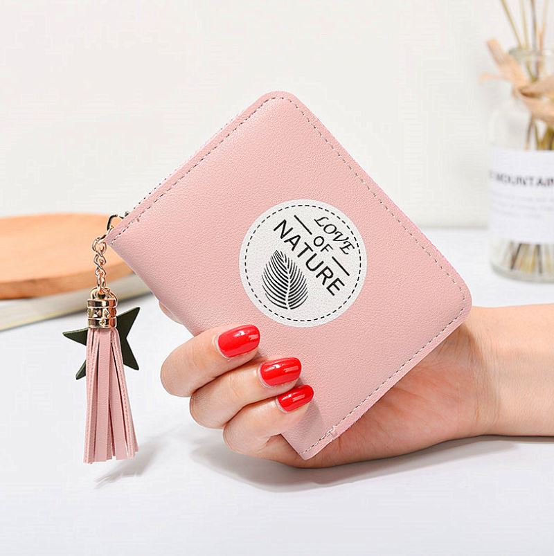 Ví nữ mini cầm tay Nature phong cách Hàn