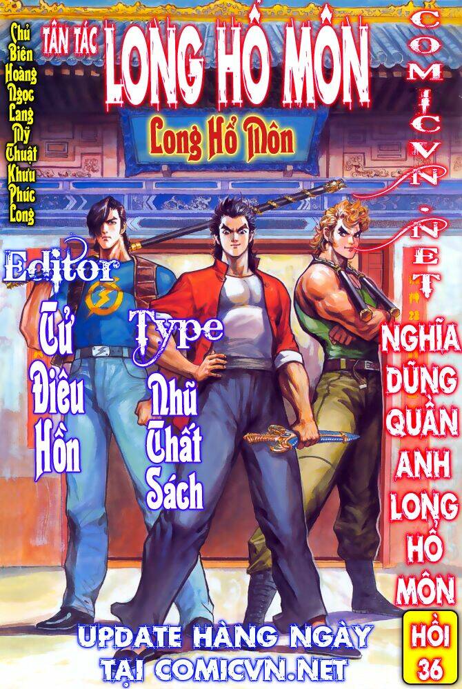 tân tác long hổ môn chapter 36 1