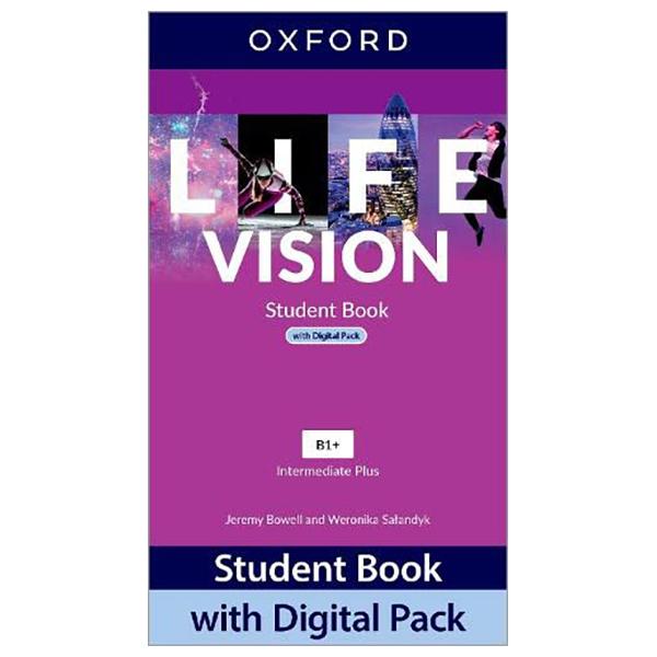 Sách ngoại văn: Life Vision Student Book With Digital Pack Level B1+ Intermediate