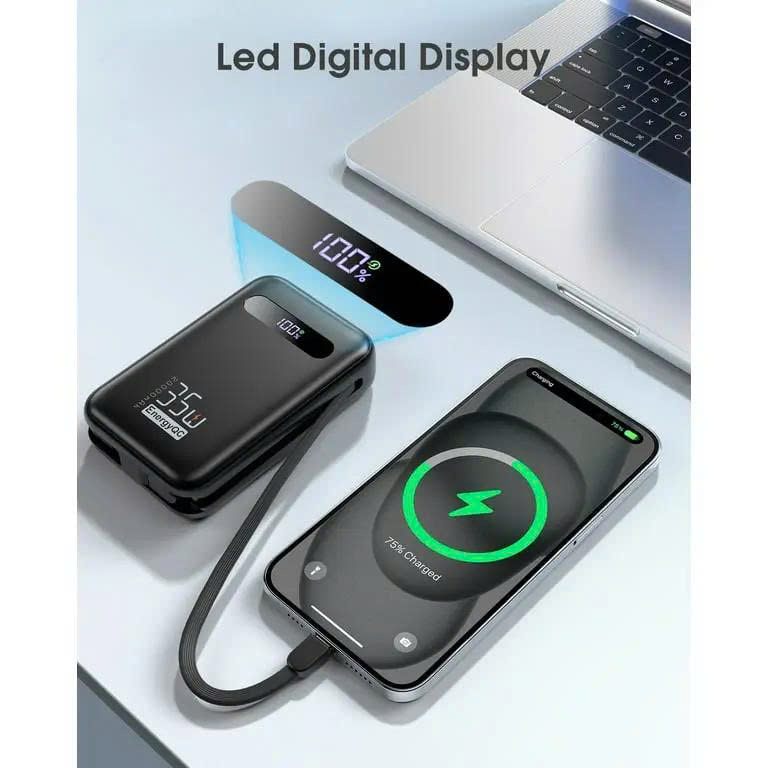 Pin Sạc Dự Phòng EnergyQC 20000mAh 35W – Sạc Nhanh, Dung Lượng Lớn Cho Mọi Thiết Bị. Hàng Nhập Khẩu
