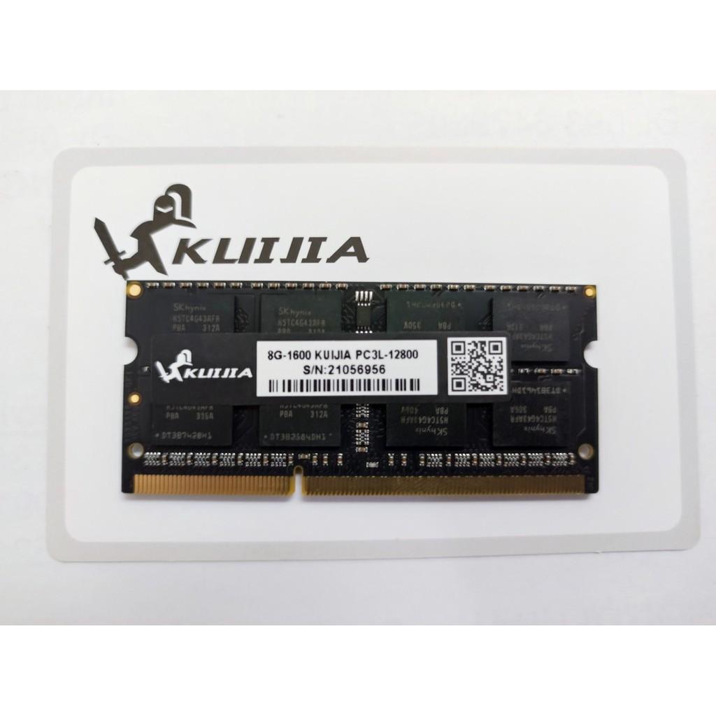 Ram Laptop KUIJIA, SK HyNix 8GB DDR3 PC3L bus 1600 - Bảo Hành 36 Tháng- 1 Đổi 1