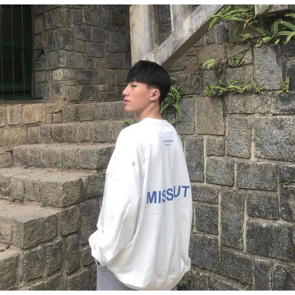 Áo Sweater MISSOUT Basic Xịn Sò - Áo nỉ 