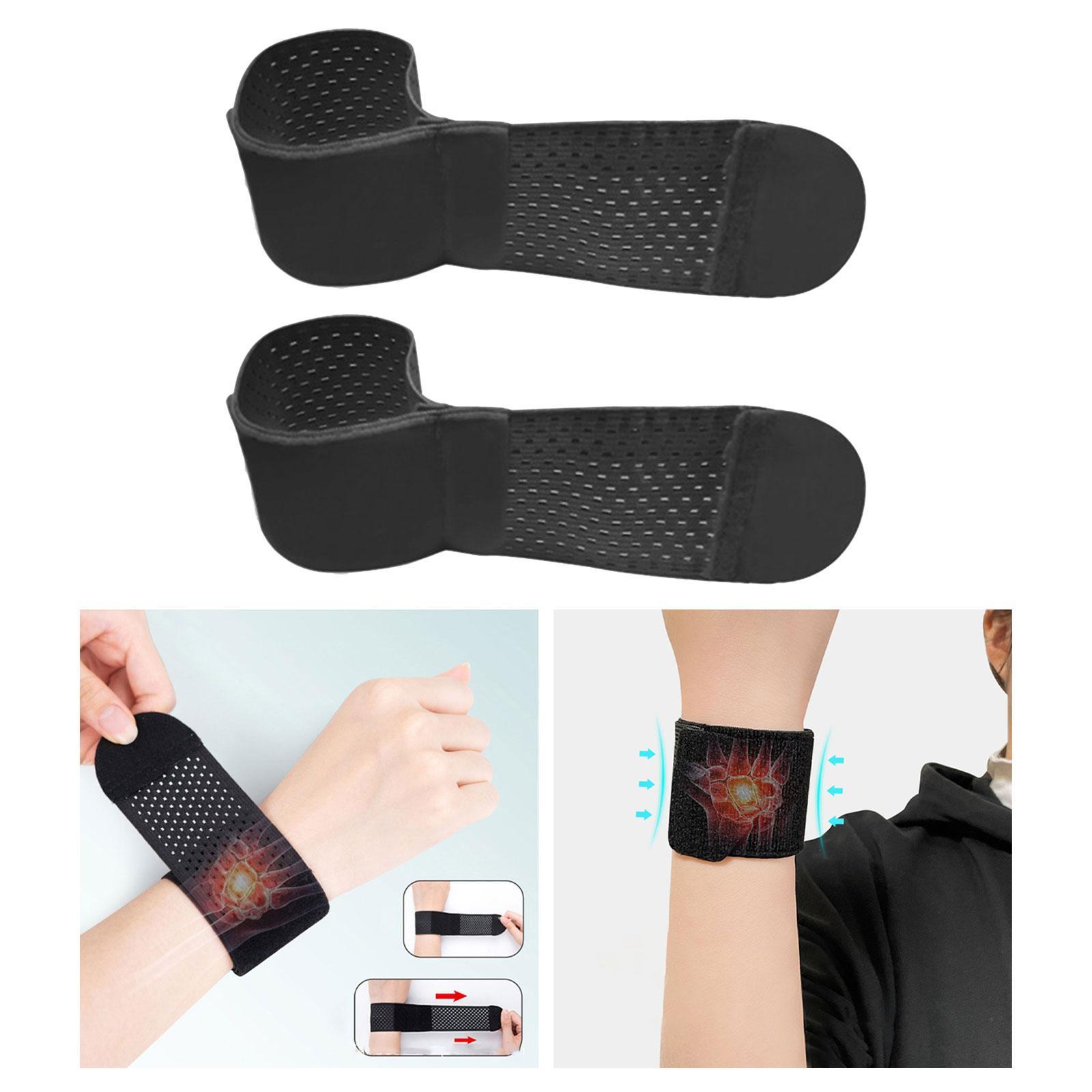 Wrist Compression Brace, Wrist Sleeve Support, Lightweight Adjustable Wrist Band, Compression Wrist Strap, for Fitness Men Women Gym