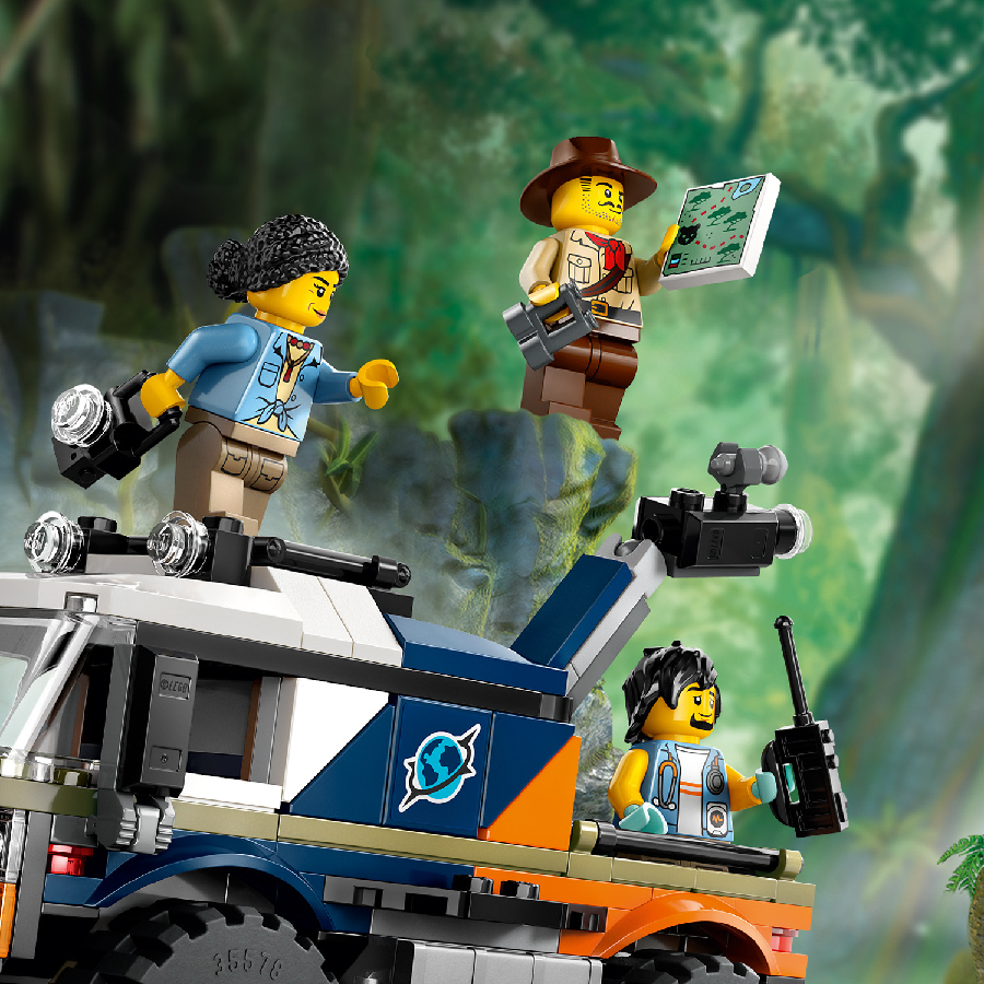 Đồ Chơi Lắp Ráp Xe Địa Hình Cứu Hộ Động Vật LEGO CITY 60426 (314 chi tiết)