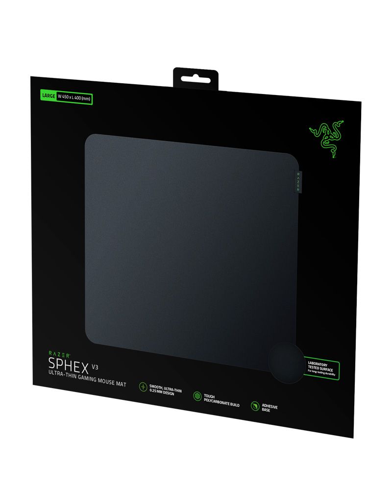 Tấm lót chuột Razer Sphex V3-Ultra-Thin Mat_Mới, hàng chính hãng