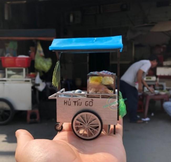 Xe Hàng Rong - Xe Hủ Tiếu Gõ HR08