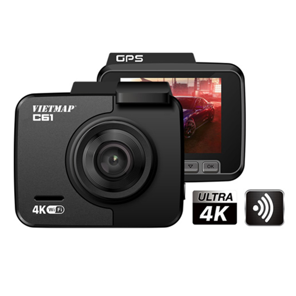 Camera hành trình Vietmap C61 Ultra HD 4K - Hàng nhập khẩu