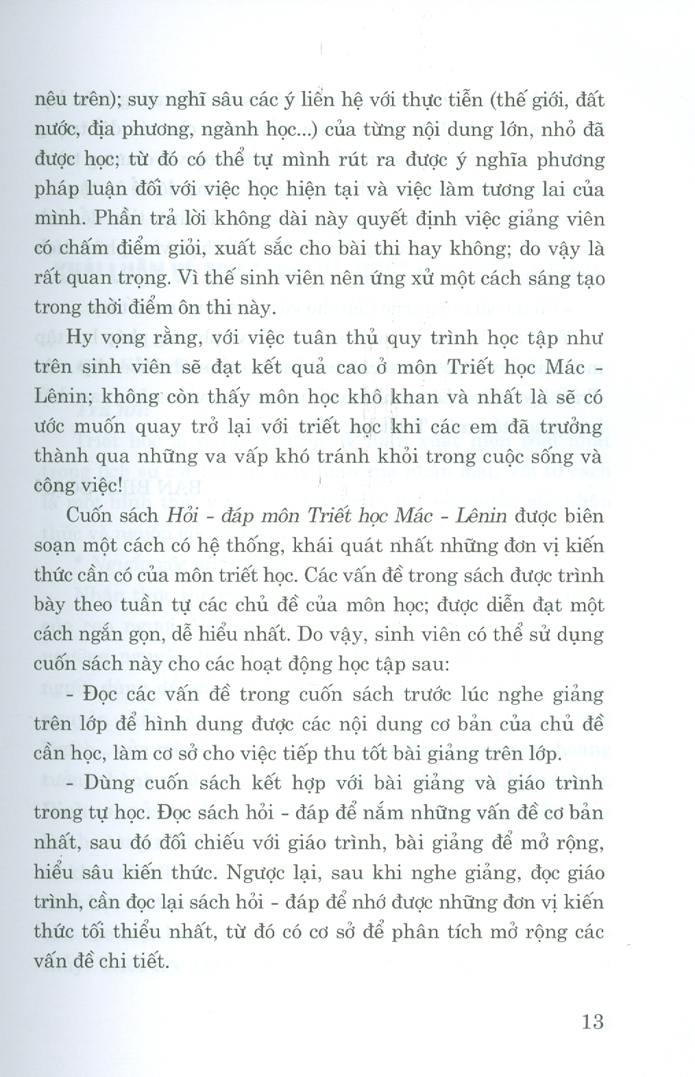 Hỏi - Đáp Môn Triết Học Mác - Lênin (Dùng cho bậc đại học hệ chuyên và không chuyên lý luận chính trị)