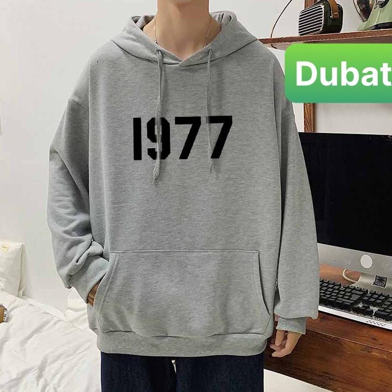 ÁO KHOÁC HOODIE NAM NỮ CHẤT NỈ DÀY PHOM FROM RỘNG 1977 SÀNH ĐIỆU MÙA HÈ MÙA THU ĐÔNG -DUBATI FASHION