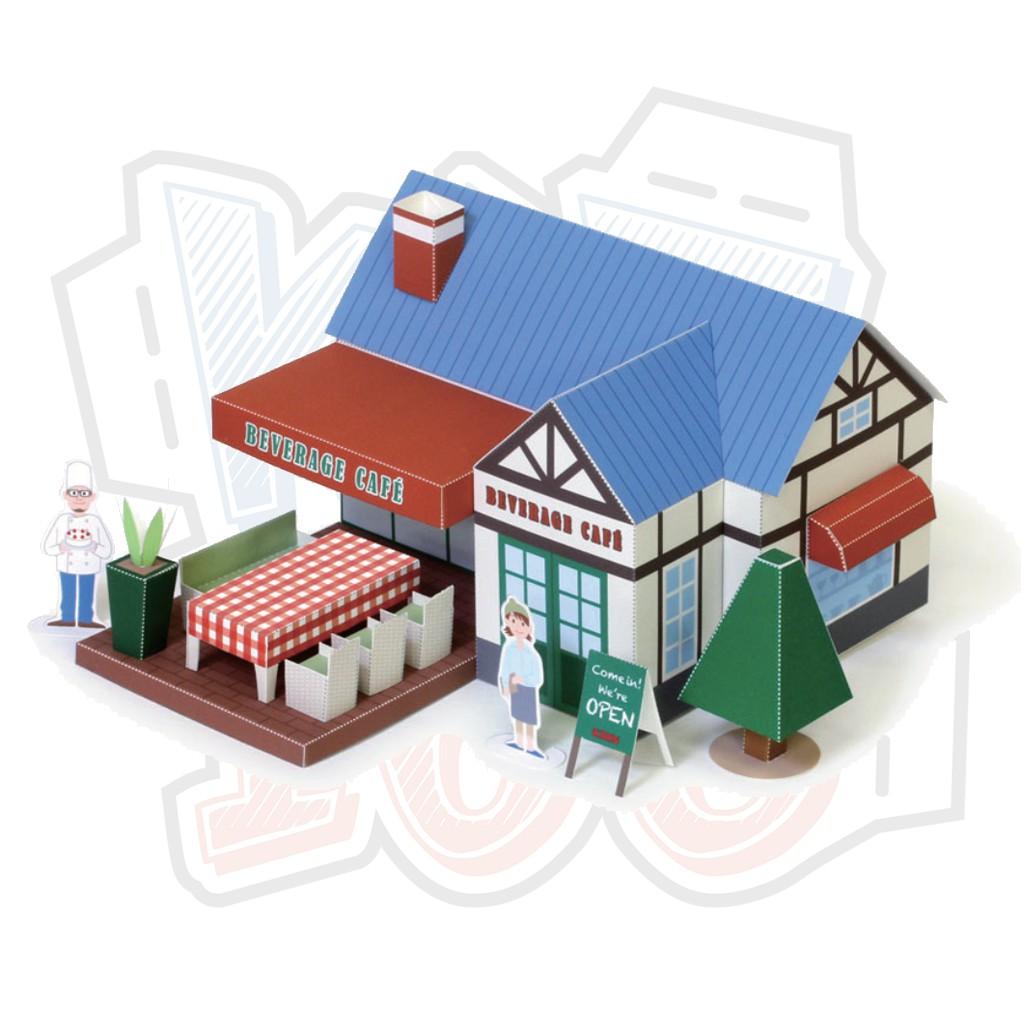 Mô hình giấy kiến trúc Thành phố Mini