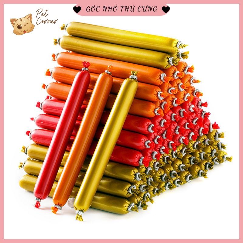 Combo 10 chiếc xúc xích cho chó mèo bổ sung dinh dưỡng