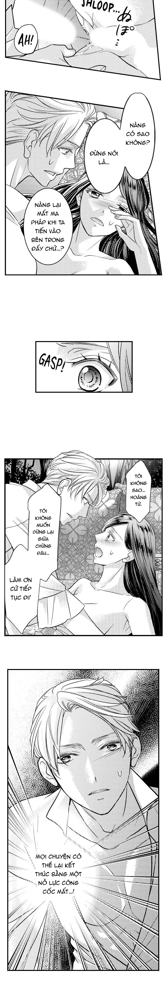 chuyển sinh vào thế giới khác ~ nếu muốn trở thành nữ hoàng hãy tìm cách để được hoàng đế sủng ái vào ban đêm chapter 11.2 5