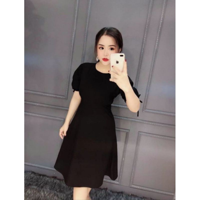 Đầm thiết kế dự tiệc cổ tròn dáng cổ điển sang trọng GIMO DRESS