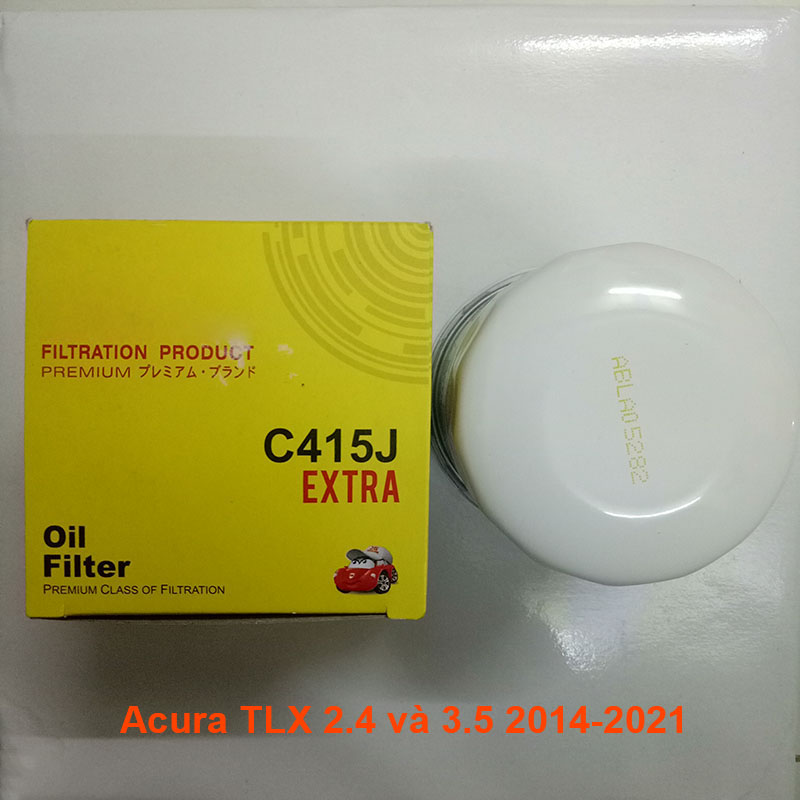Lọc nhớt cho xe Acura TLX 2.4 và 3.5 2014, 2015, 2016, 2017, 2018, 2019, 2020, 2021 15400-RTA-004
