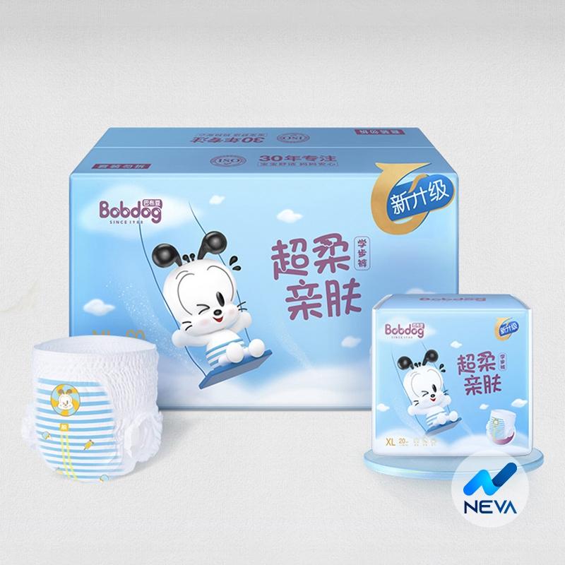 Bỉm Quần Bobdog Đậu siêu thấm 1200ml nước đủ size /M24/L22/XL20/XXL18 BM05