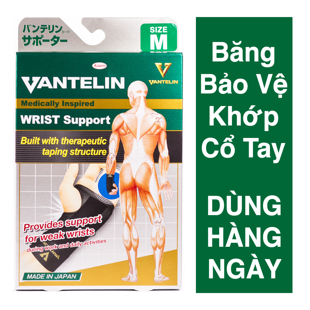 Băng Bảo Vệ Khớp Cổ Tay Vantelin Wrist Support size M