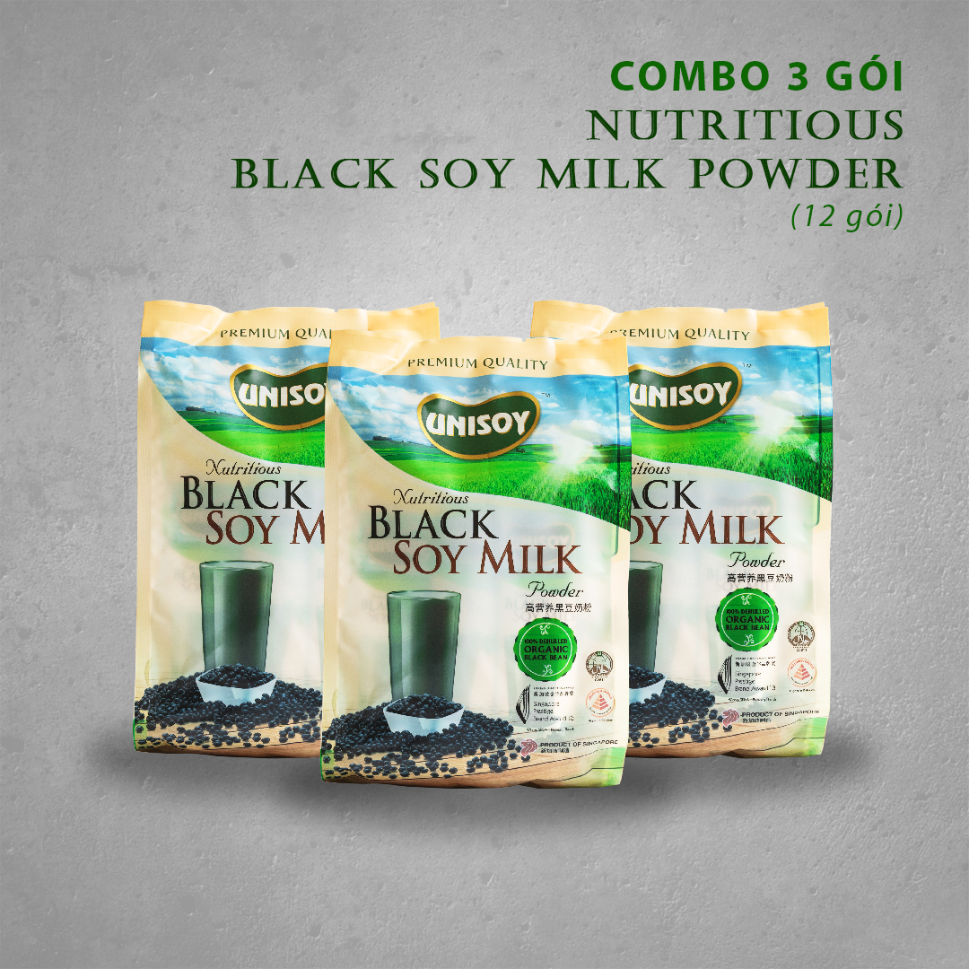 Combo 3 gói bột đậu nành đen