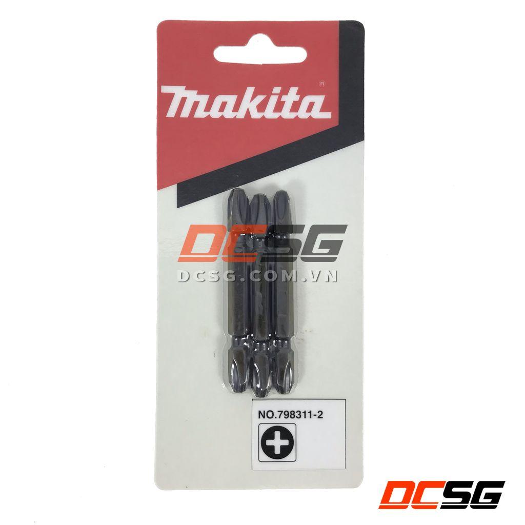 Mũi vít bake 2 đầu PH3x65mm Makita 798311-2 (01 mũi) | DCSG