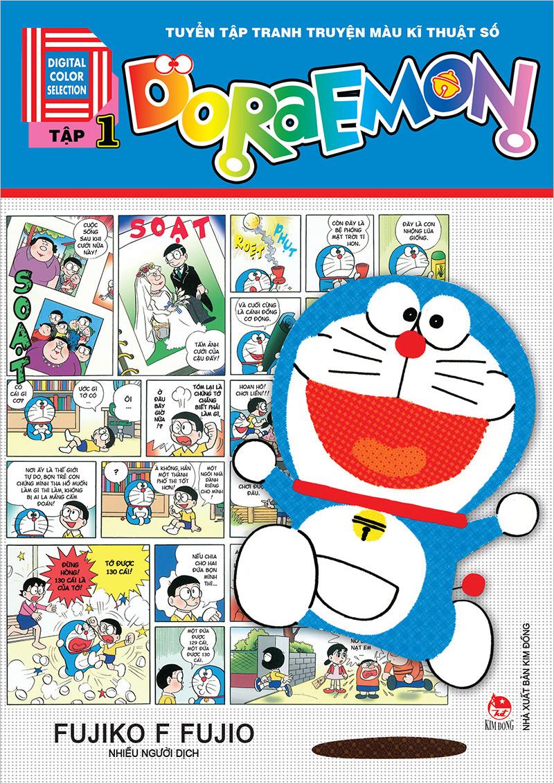 Kim Đồng - Doraemon tuyển tập tranh truyện màu kĩ thuật số