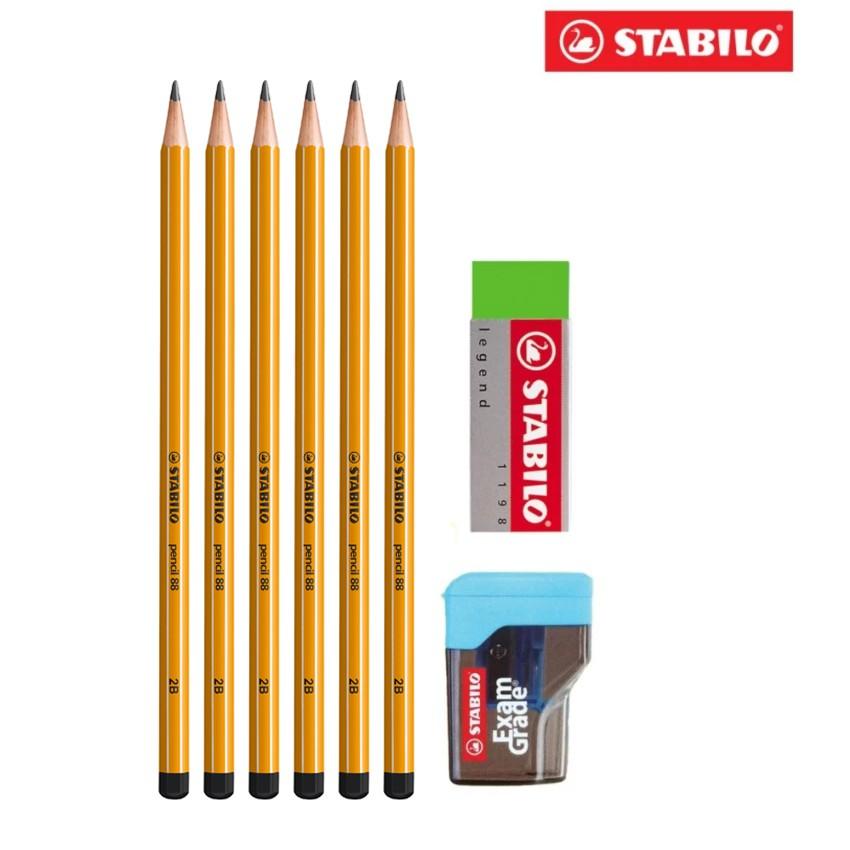 Bút chì gỗ STABILO pencil 88 nét 2B, PC88-2B