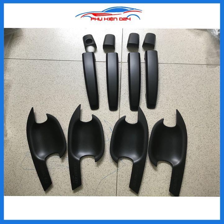 Ốp tay hõm nhựa đen, mạ crom Colorado 2016-2017-2018-2019-2020 sáng bóng chống trầy bảo vệ cửa xe ô tô