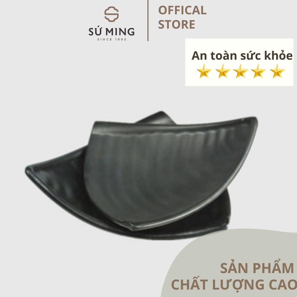 Đĩa Tam Giác Nhựa Cao Cấp Dùng Trong Nhà Hàng, Quán Ăn