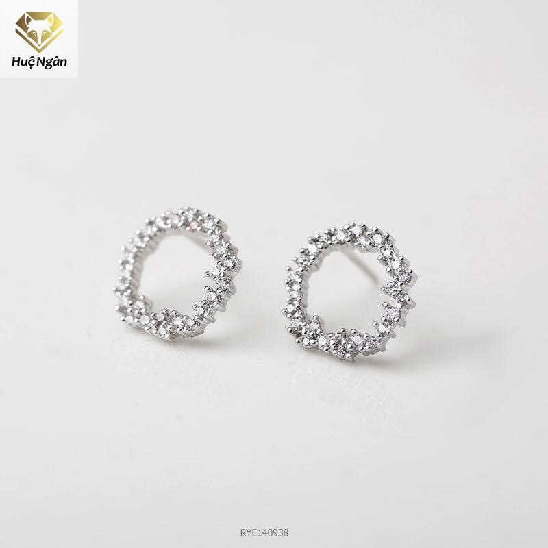 Bông tai bạc Ý Huệ Ngân - Huyền thoại biển xanh RYE140938