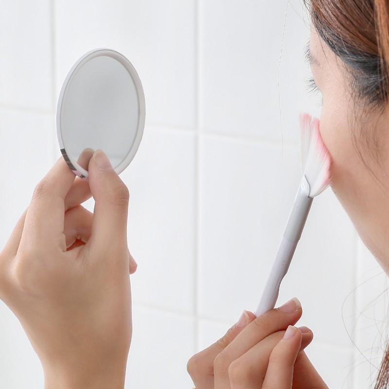 Gương trang điểm mini bỏ túi in họa tiết hoạt hình đáng yêu