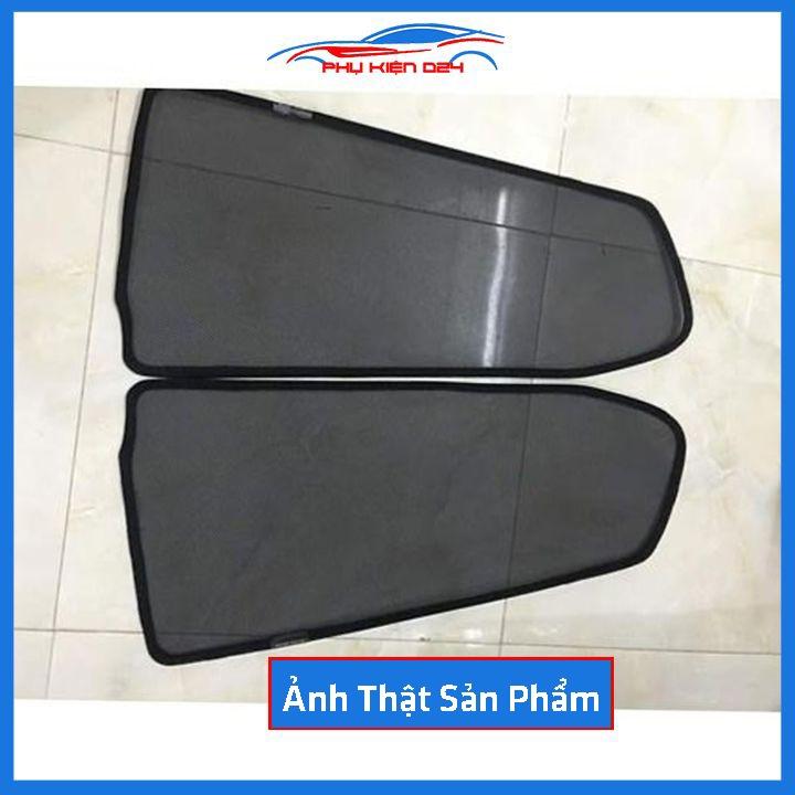 Bộ 4 rèm chắn nắng nam châm Wigo 2018-2019 khung cố định chống tia UV