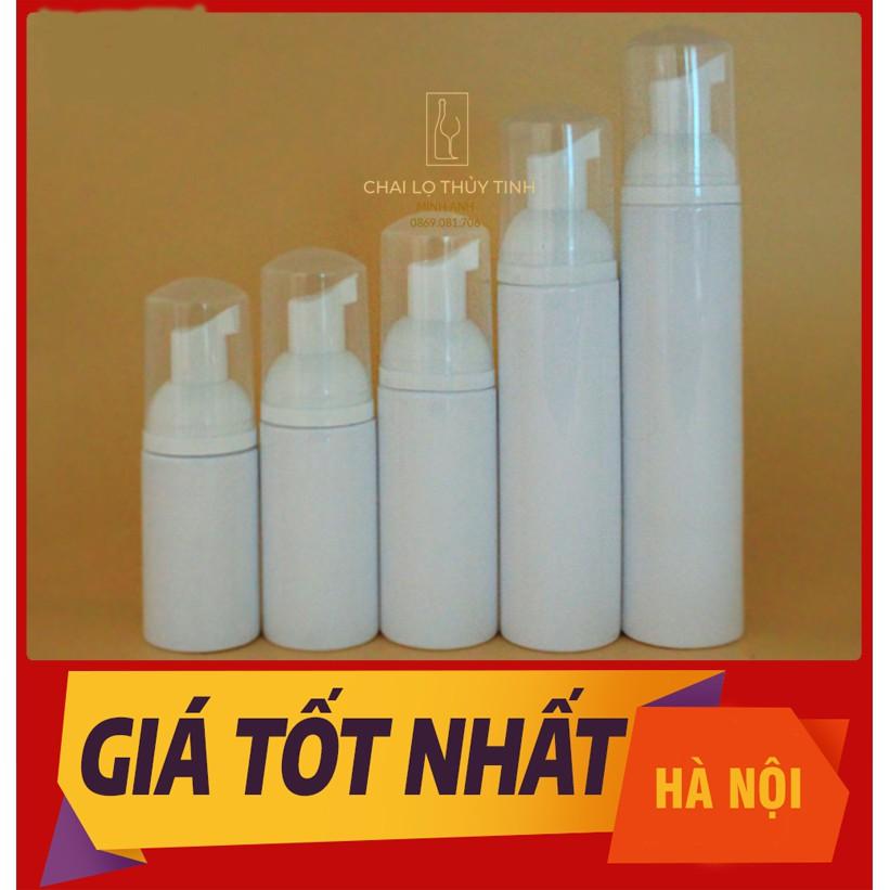 Chai Xịt Tạo Bọt 100ml đựng sửa rửa mặt, sữa tắm